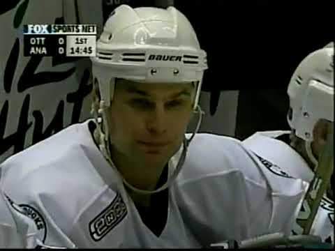 1999-2000 NHL Anaheim Mighty Ducks vs Ottawa Senators