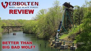 Verbolten Review, Busch Gardens Williamsburg Zierer Launch Coaster | Better than Big Bad Wolf?