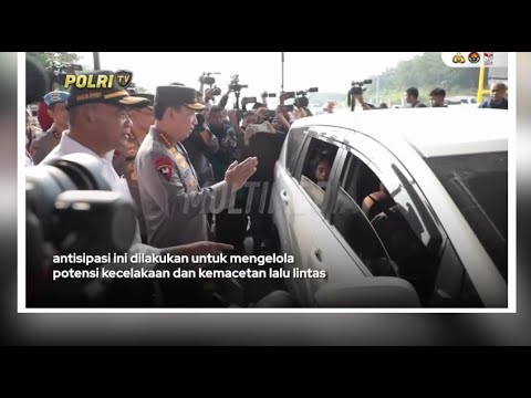 POLRI &amp; INSTANSI LAIN ANTISIPASI POTENSI KEMACETAN LANTAS DI LEBARAN