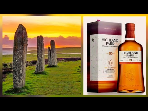 Highland Park 18 . Sky of Orkney . 46 % Vol. Intense & Balanced  . Travel Edition 