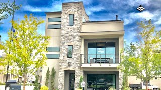 Britton Homes | Modern Villa For Sale Plano, TX  | 3,452 Sqft | $1.1M | 3BD | 3BA | 3 Floors | 3 Car