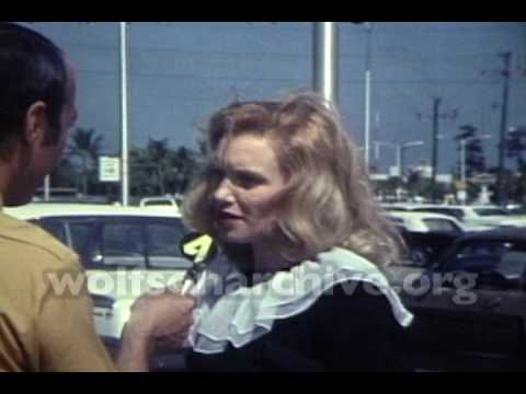 WTVJ-Miami Newsfilm Excerpts from Miami's First Earth Day, April 22, 1970