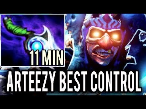 Arteezy [Meepo] 11 Min Diffusal Blade 16 min GG - The Master of Strategy Dota 2