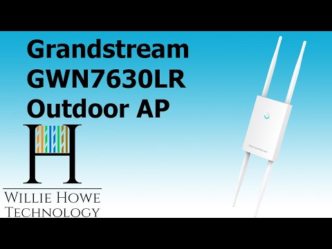 Grandstream GWN 7630 PRIEIGOS TAŠKAS video