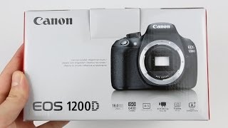 Video thumbnail for Canon EOS 1200D/ Rebel T5 Unboxing & Kurztest by Alexan Der