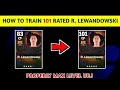 101 Rated Standard R. LEWANDOWSKI Max Training Tutorial in eFootball 2024 Mobile