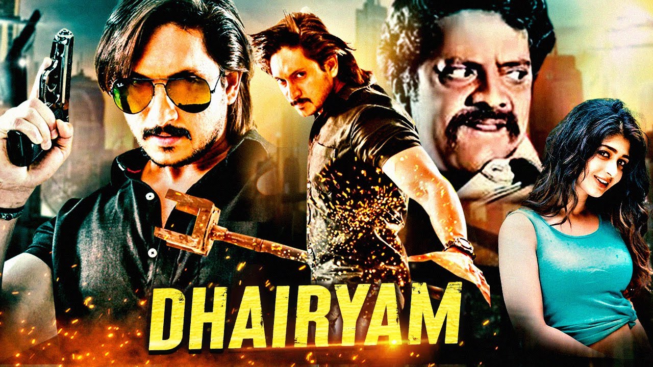  Ajay Rao Aur Aditi Prabhudeva Ki Superhit South Action Hindi Dubbed Movie | Sadhu Kokila | Dhairyam