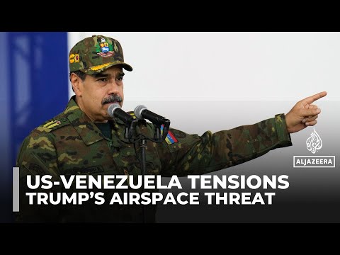 Venezuela denounces Trump’s airspace remarks as ‘colonialist threat’