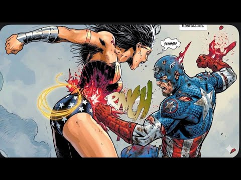 Captain America vs Wonder Woman - The Greatest Underdog Comback Ever