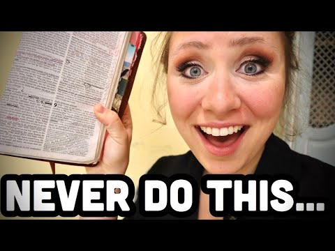 BIBLE STUDY TIPS: how to read the bible for beginners
