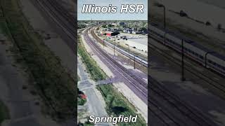 Illinois HSR | Chicago to St. Louis #train #highspeedtrain #highspeedrail #railroad #transit