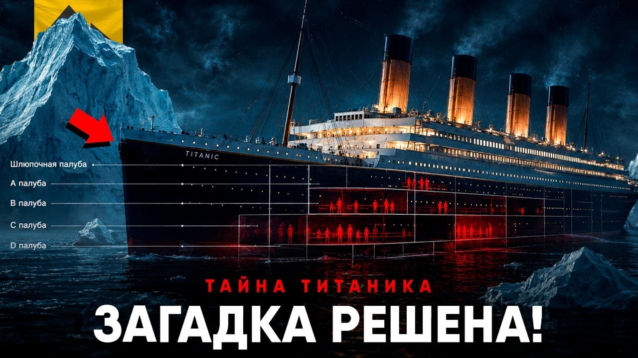 Мы узнали как НА САМОМ ДЕЛЕ погиб Титаник!