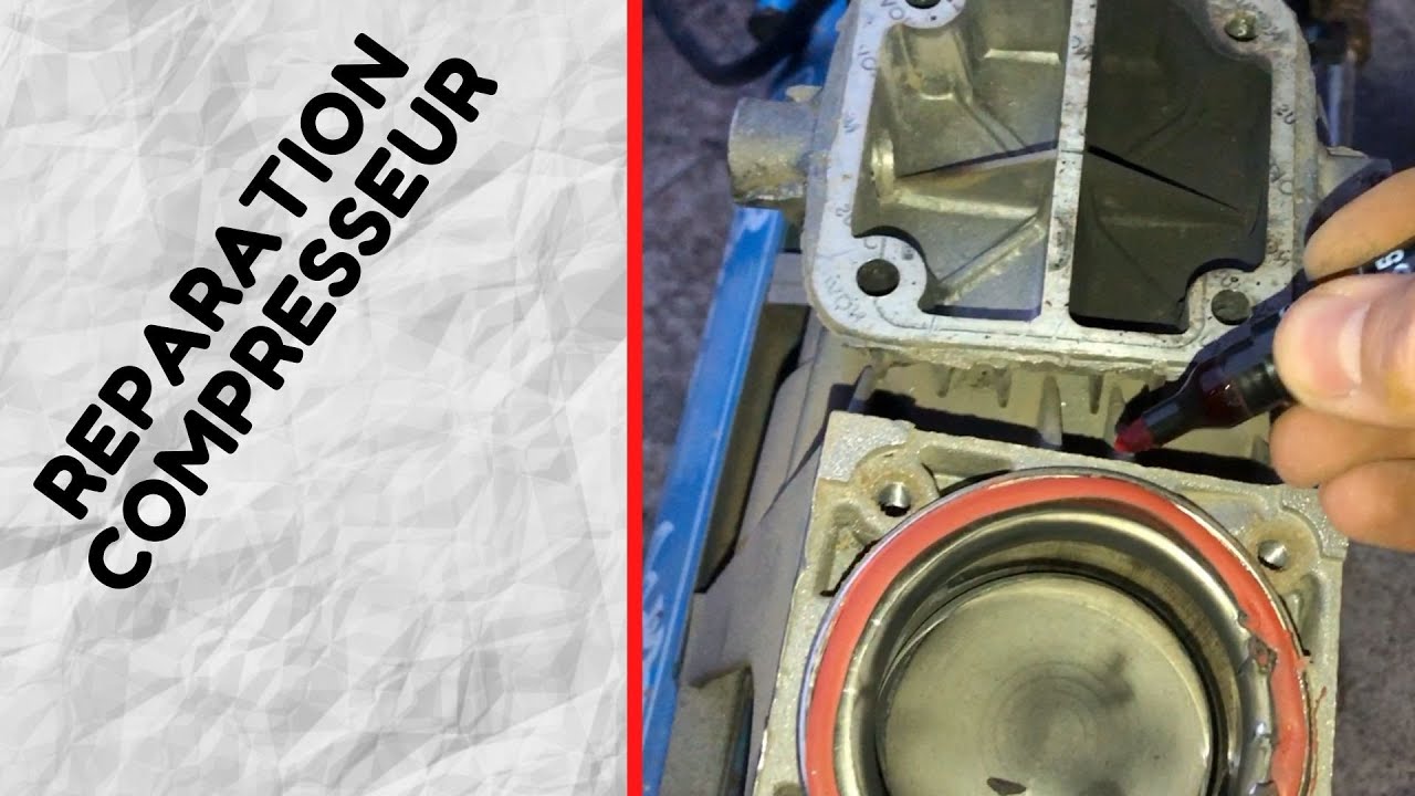 🔧 REPARATION ; COMPRESSEUR AIR ; 220V🔵