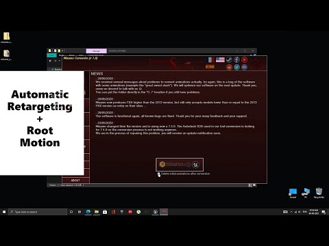 Mixamo To Ue4/Ue5 In One Click For Free Tutorial
