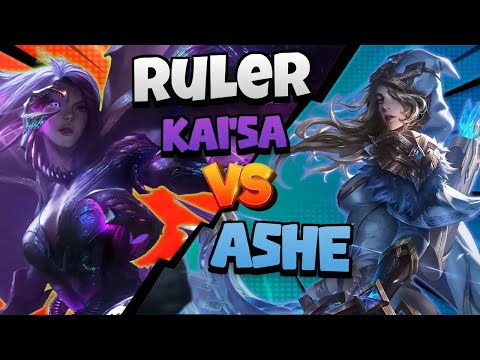 GEN Ruler BOTTOM Kai'Sa vs Ashe | 15.4