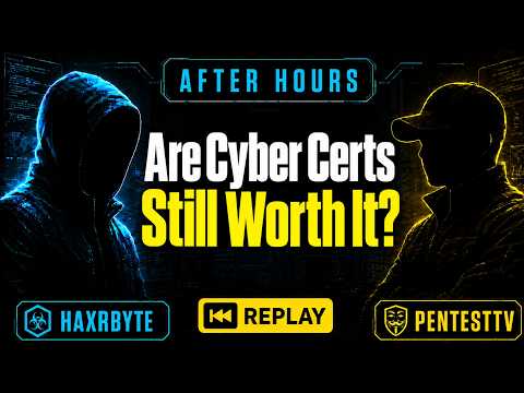 AH-003: After Hours in the GhostShell — Are Cyber Certs Still Worth It? (20 Sep 2026)