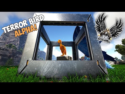 FIZEMOS UM TERROR BIRD ALPHA NA MÁQUINA!! ep.10 - ARK ACA REDEMPTION VOLCANO