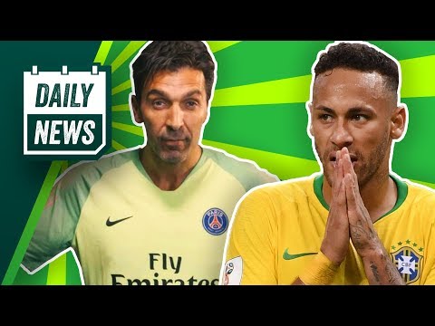 Neymar & Brasilien raus! Transfer: Buffon offiziell zu PSG! England gewinnt die WM 2018? Daily News