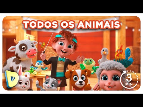 Ovelhinha de Davi - Todos os animais Cantam | DESENHO INFANTIL