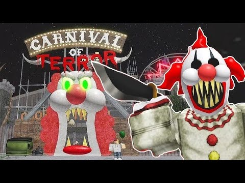 Escape The Carnival of Terror Obby! Roblox Gameplay Walkthrough No Death 4K