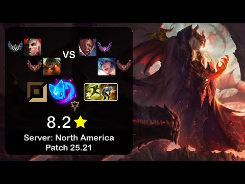 Swain APC + Nautilus vs Lucian + Sona - NA Challenger - Patch 25.21