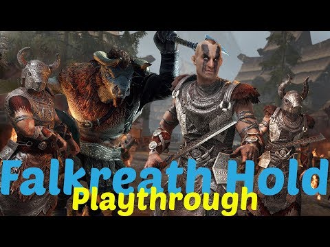 ESO: NEW Dungeon Falkreath Hold Playthrough (Normal Mode)