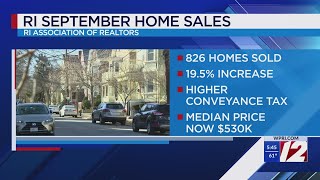 RI home sales rebound in September