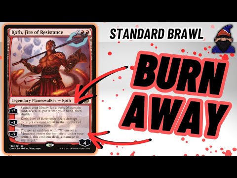 Standard Brawl Stands NO CHANCE | Koth, Fire of Resistance | Standard Brawl MTG Arena