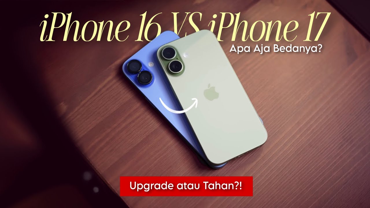 iPhone 16 Plus vs iPhone 17 : Apa Aja Bedanya??🔥 - Review Perbandingan