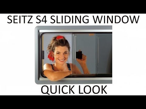 Seitz S4 sliding caravan & motorhome window
