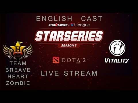 Dota 2 STARSERIES S2 - Team Brave Heart Zombie vs IG.V -  Game 2 (english cast)