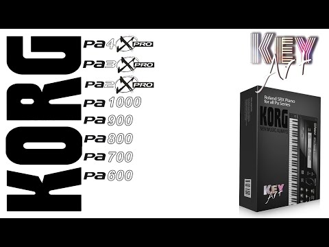 SRX Piano - Korg Pa (5x, 4x, 3x, 2x, 1000, 900, 800, 700, 600)