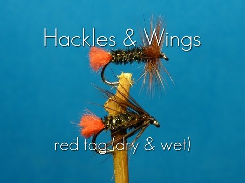 Fly Tying Red Tag (Dry & Wet)