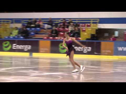 1 Ema LIPOVSCAK (CRO) - ISU JGP Baltic Cup 2011 Junior Ladies Short Program