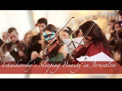 Tchaikovsky's Sleeping Beauty Flash Mob in Jerusalem