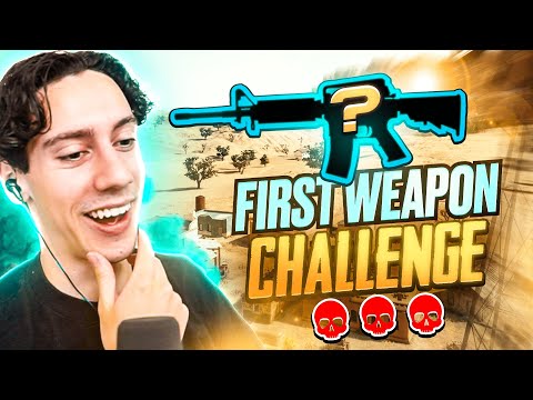PUBG First Weapon Challenge ft. TGLTN & Shrimzy