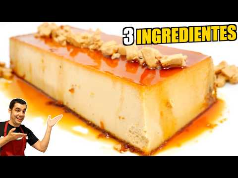 FLAN de TURRÓN: El Secreto Mejor Guardado para Navidad 🎁🍮 (3 INGREDIENTES)