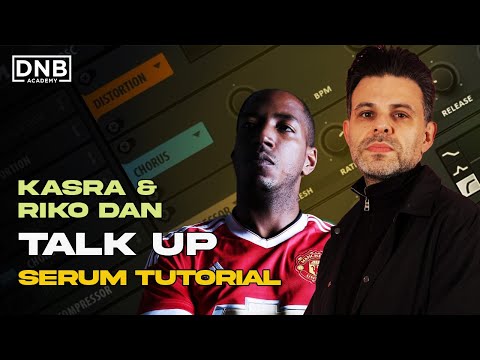 How to make BASSES Kasra & Riko Dan - Talk Up | Serum Tutorial