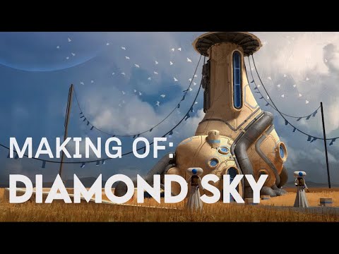 Making of: Diamond Sky - Concept Art Process/Breakdown
