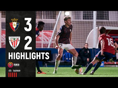 Imagen de portada del video ⚽ Resumen I Osasuna Promesas 3-2 Bilbao Athletic I Laburpena I Primera Federación J13