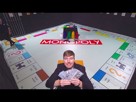 Giant Monopoly Game With Real Money
