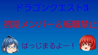【スマホ版DQ3】初期メンバー＆転職禁止【縛りプレイ】