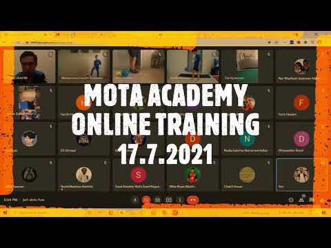 MOTA ACADEMY ONLINE TRAINING 17.7.2021