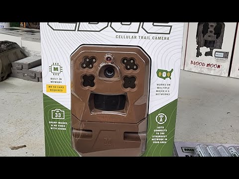 Moultrie Mobile Edge - unboxing and setup -  cellular trail camera