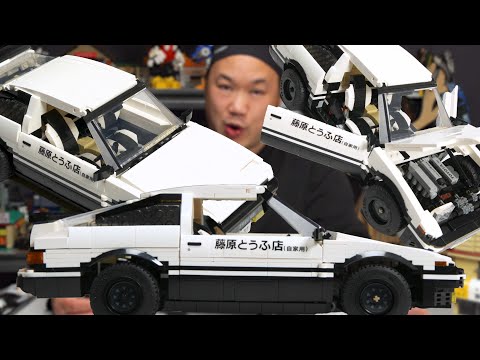Initial D AE86 Trueno JDM Car | Cada Brick Review C61024