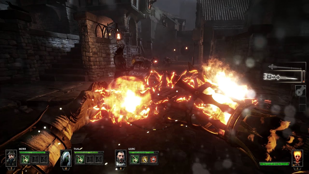 Warhammer: End Times Vermintide - Bright Wizard Action Reel - YouTube