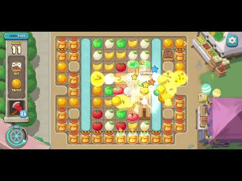 We Bare Bears Match3 Repairs Level 1137 - No Boosters