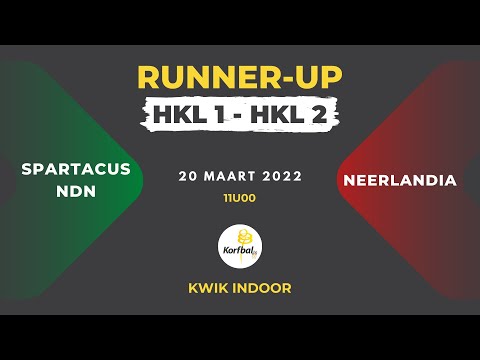 LIVESTREAM | Runner-up HKL 1 - HKL 2 :  Spartacus/NDN - Neerlandia