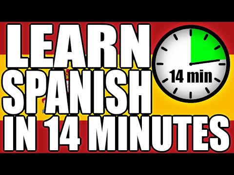 Learn Spanish In 14 Minutes - Basic Conversation Phrases And Words