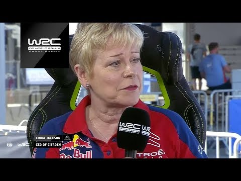 WRC 2019: Linda Jackson (CEO Citroën)